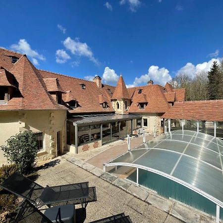 Le Prieure Des Fontaines Hotel Les Preaux Exterior foto